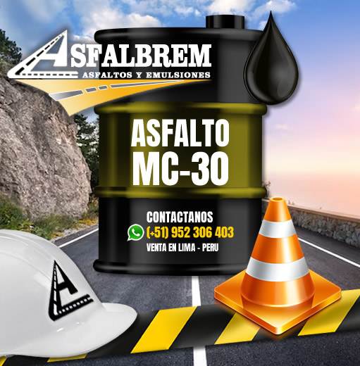 venta de asfalto mc 30
